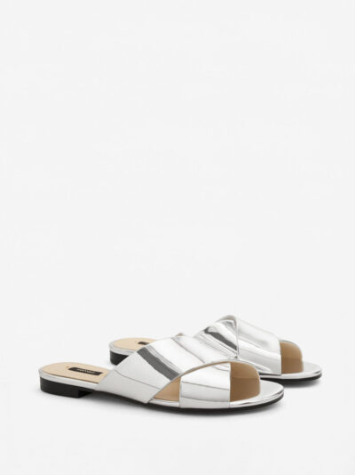 Cross strap sandals