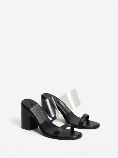 See-through sandals